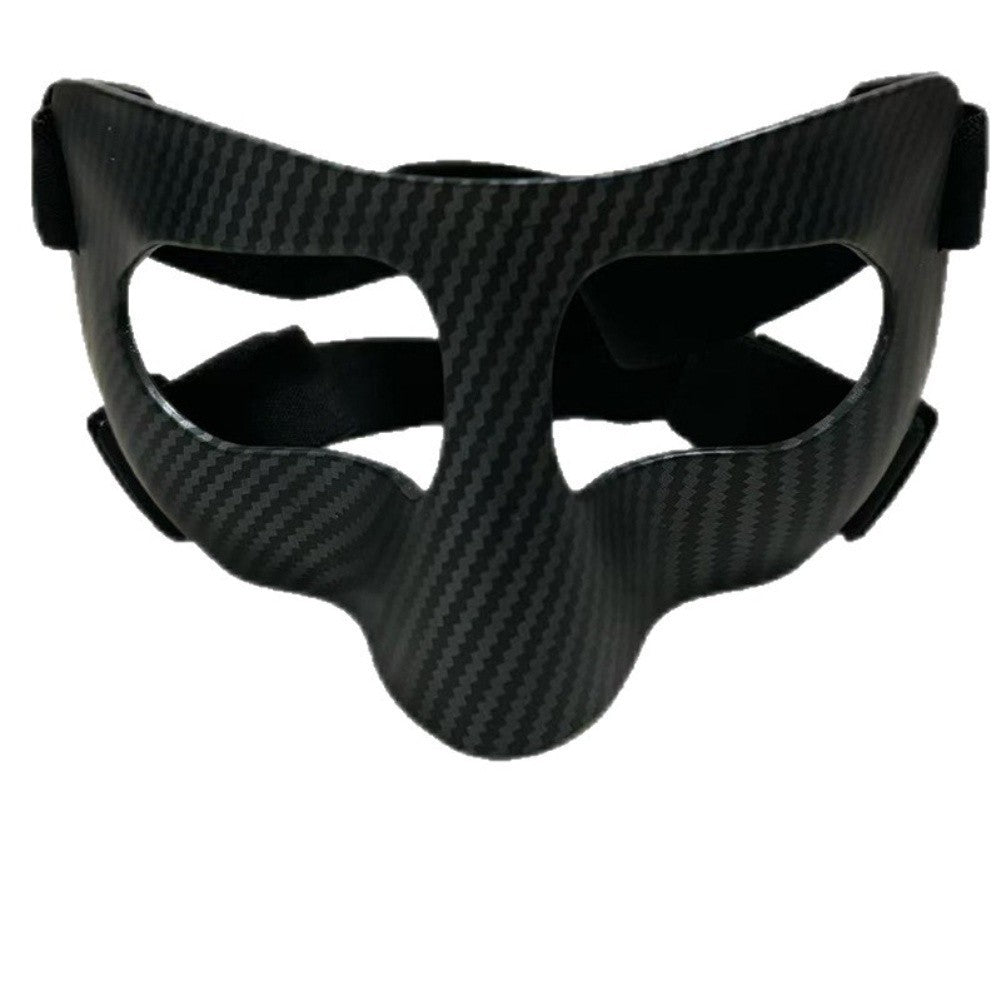 Intense Sports Activities Carbon Fiber Face Mask Adjustable Nose Protector