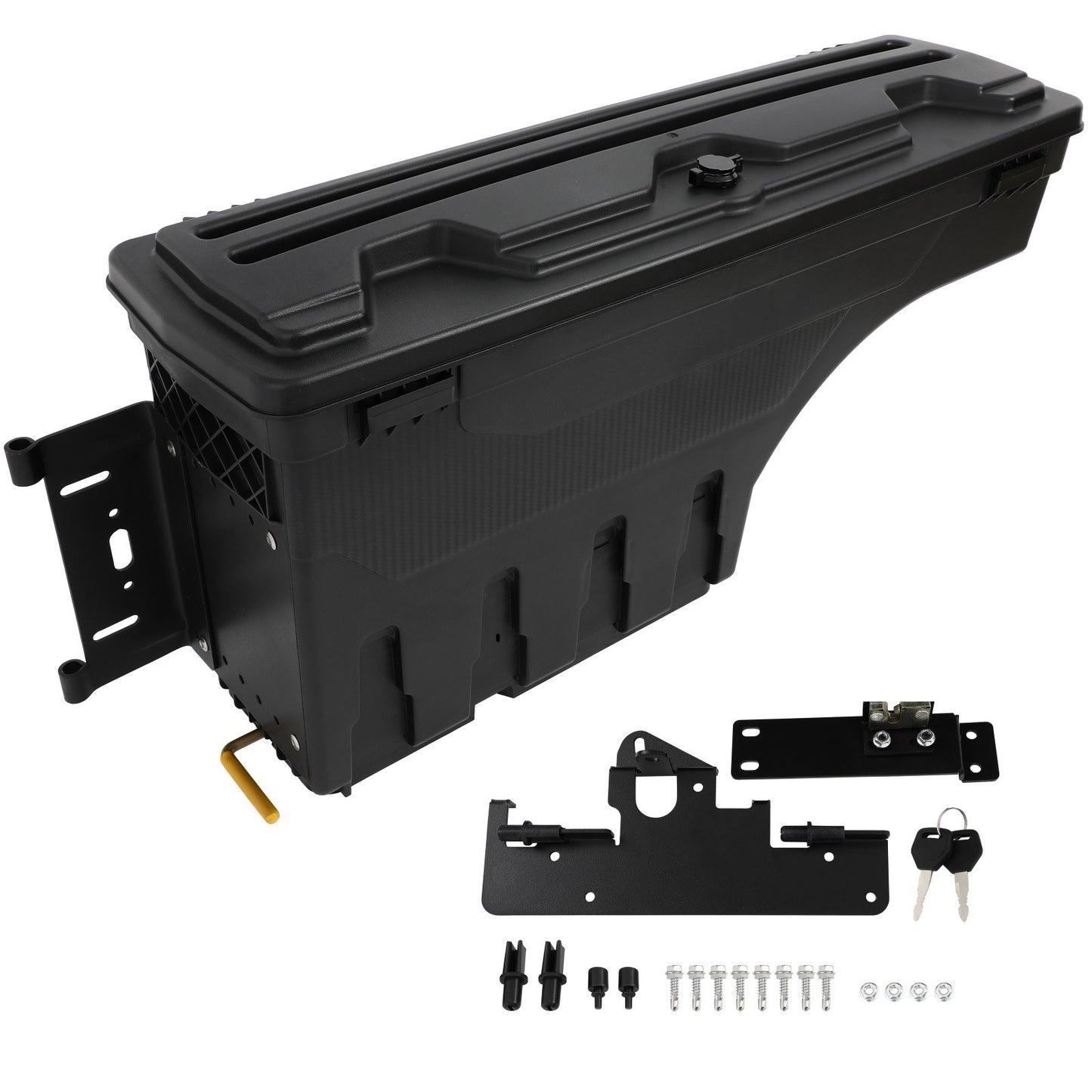 Pair Left + Right Truck Bed Swing Storage Tool Box For 2005-2022 Toyota Tacoma