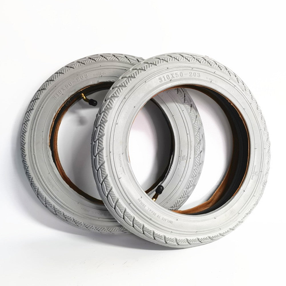 Tire Tire Hard Wearing Rubber Tire 12 1/2x2 1/4 12 Inch 310x50-203