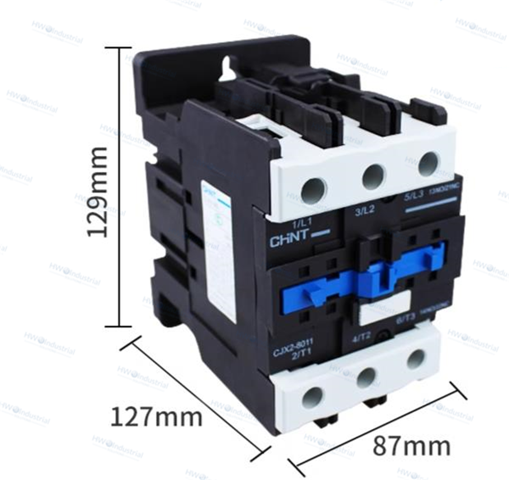 1/Piece CJX2-8011 CJX28011 AC110V AC220V AC380V  CHNT AC Contactor