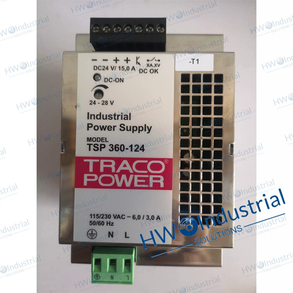 1/piece TSP360-124 TRACO POWER rail mounted power supply