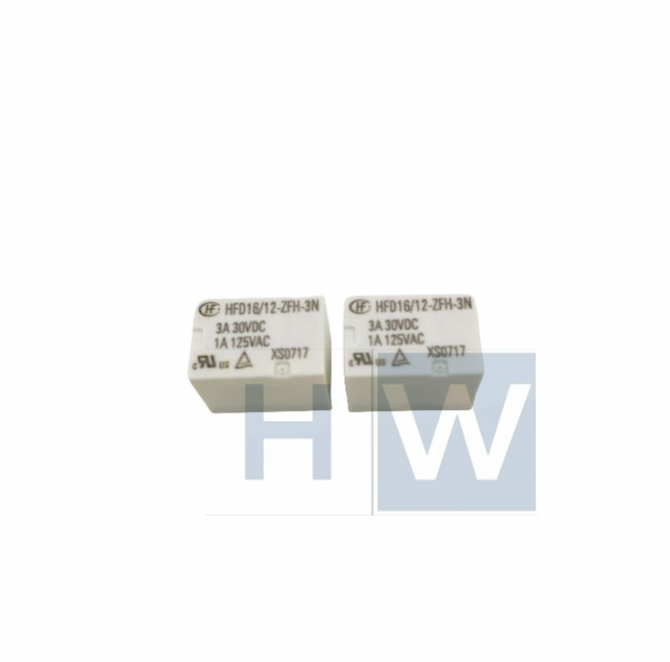 10Pcs Hongfa Relay HFD16-12-ZFH-3N HFD16-12-ZH-3N 1A 125VAC Normally Open 4-pin