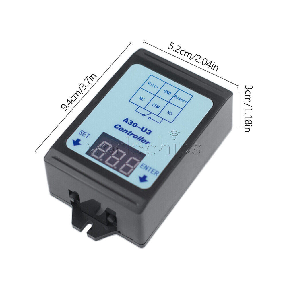 DC Voltage Detection Control Relay 6-80V/48V60V Battery Charge and Discharge 30A