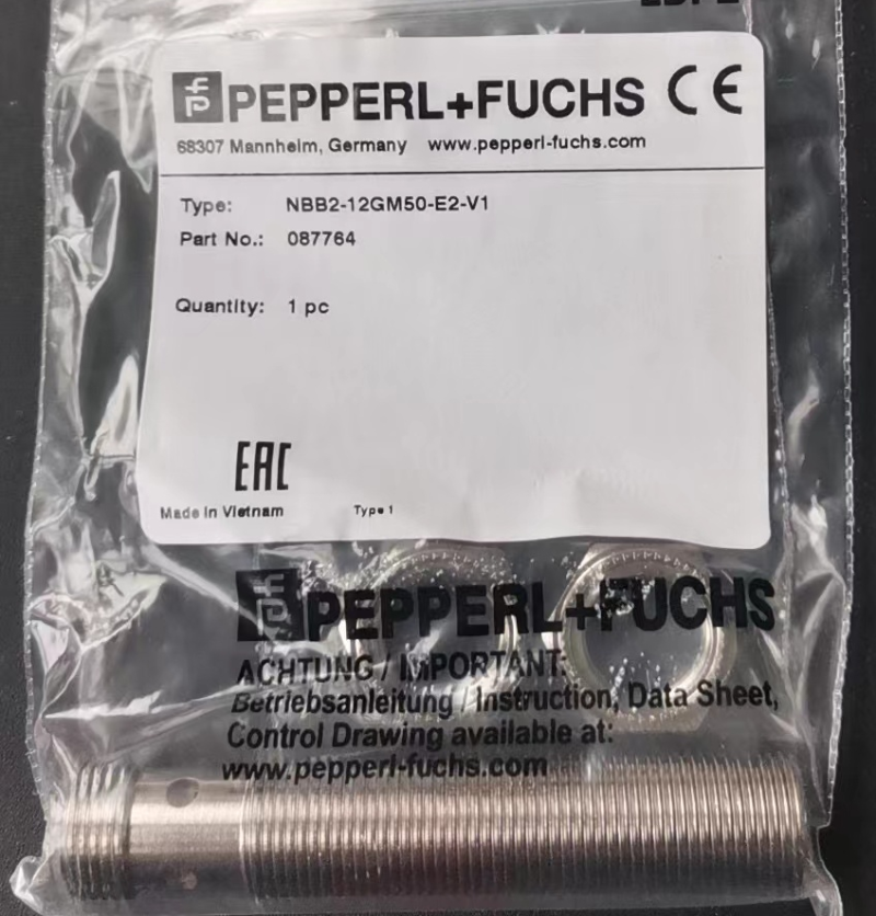 1pcs PEPPERL+FUCHS Sensor NBB2-12GM50-E2-V1
