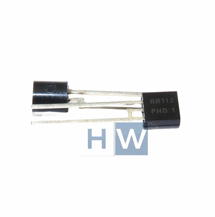 10Pcs  BB112 Varactor Diode AM Medium Wave Varactor Diode Inline TO-92
