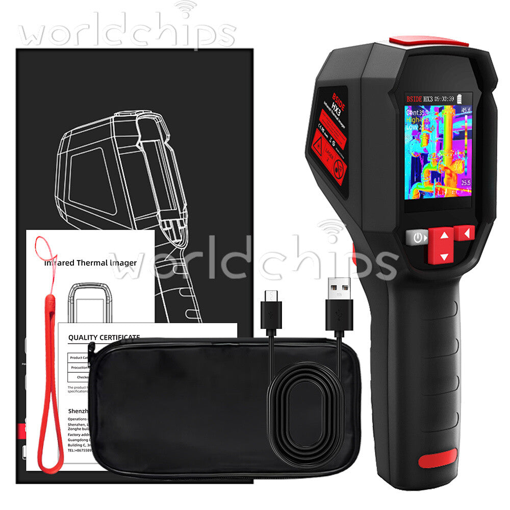 BSIDE HX3 LCD Handheld Infrared Thermal Imaging Camera 240x240 50°x50° Imaging