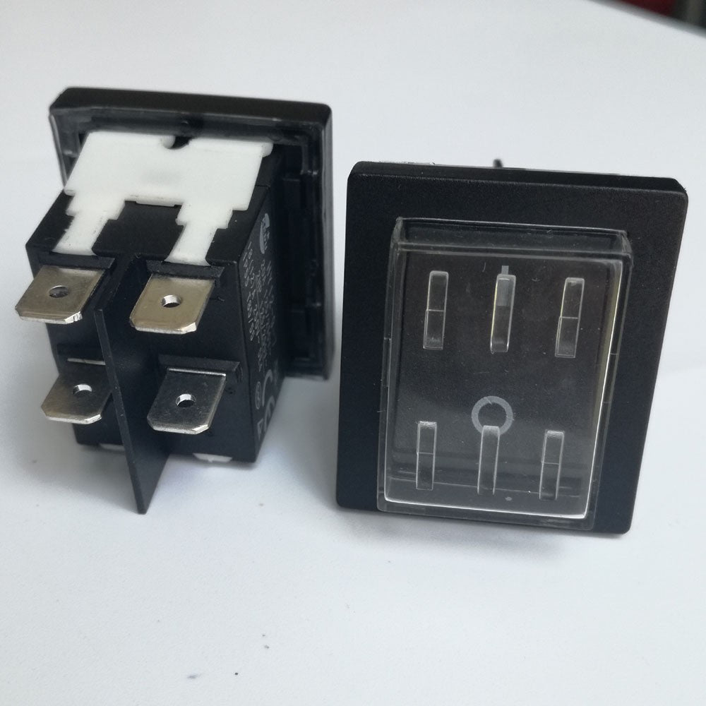 For KEDU HY12-9-7 125V 4Pins Waterproof Rocker Pushbutton Switches