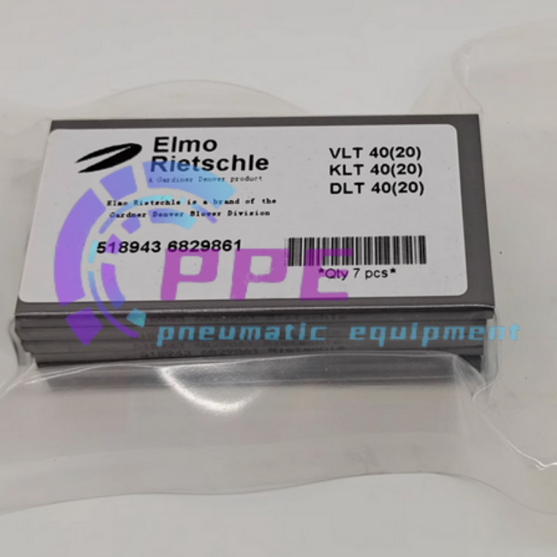 7PCS Carbon Vanes 518943 FOR Rietschle DLT/KLT/VLT40 TR40/41DV VTN40/41 KTN DTN