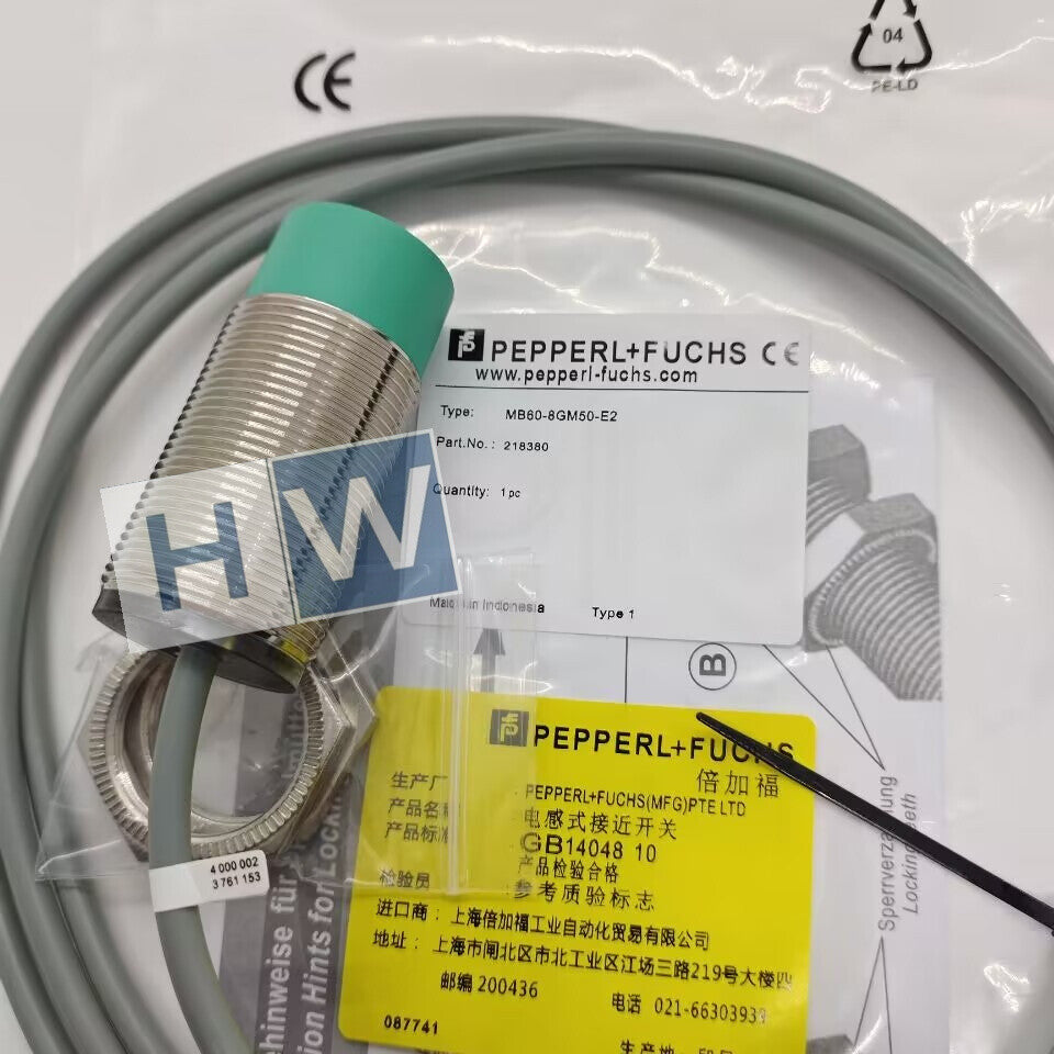 1PC For   P+F Inductive Sensor Proximity Switch MB60-8GM50-E2