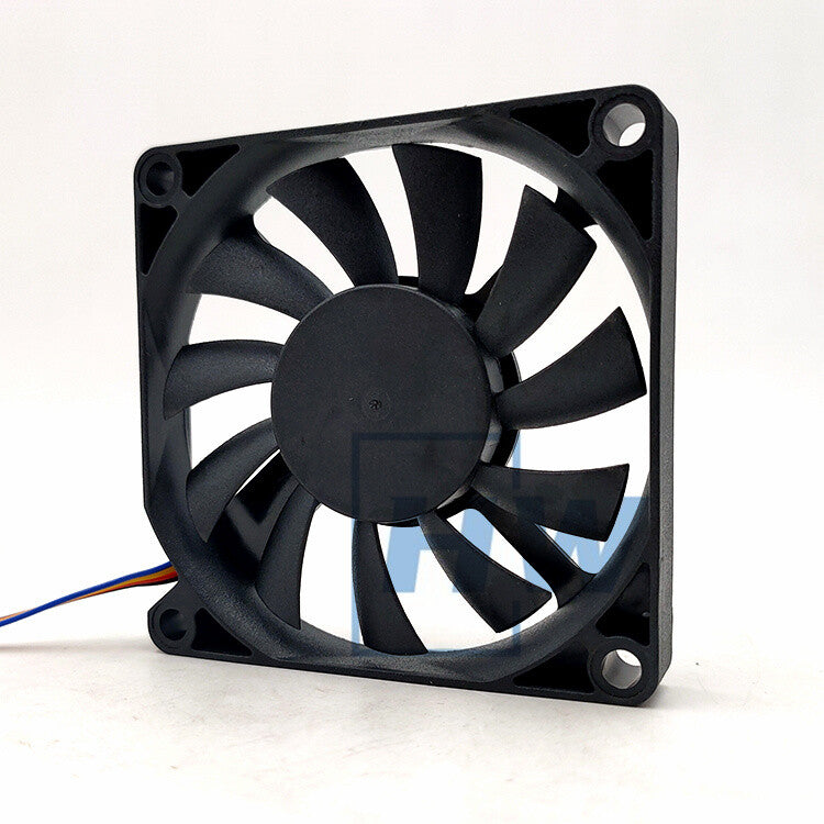 1PC  FD127010HB-H 12V0.30A 7010 7CM Ultra-thin 4-wire PWM Temperature Fan