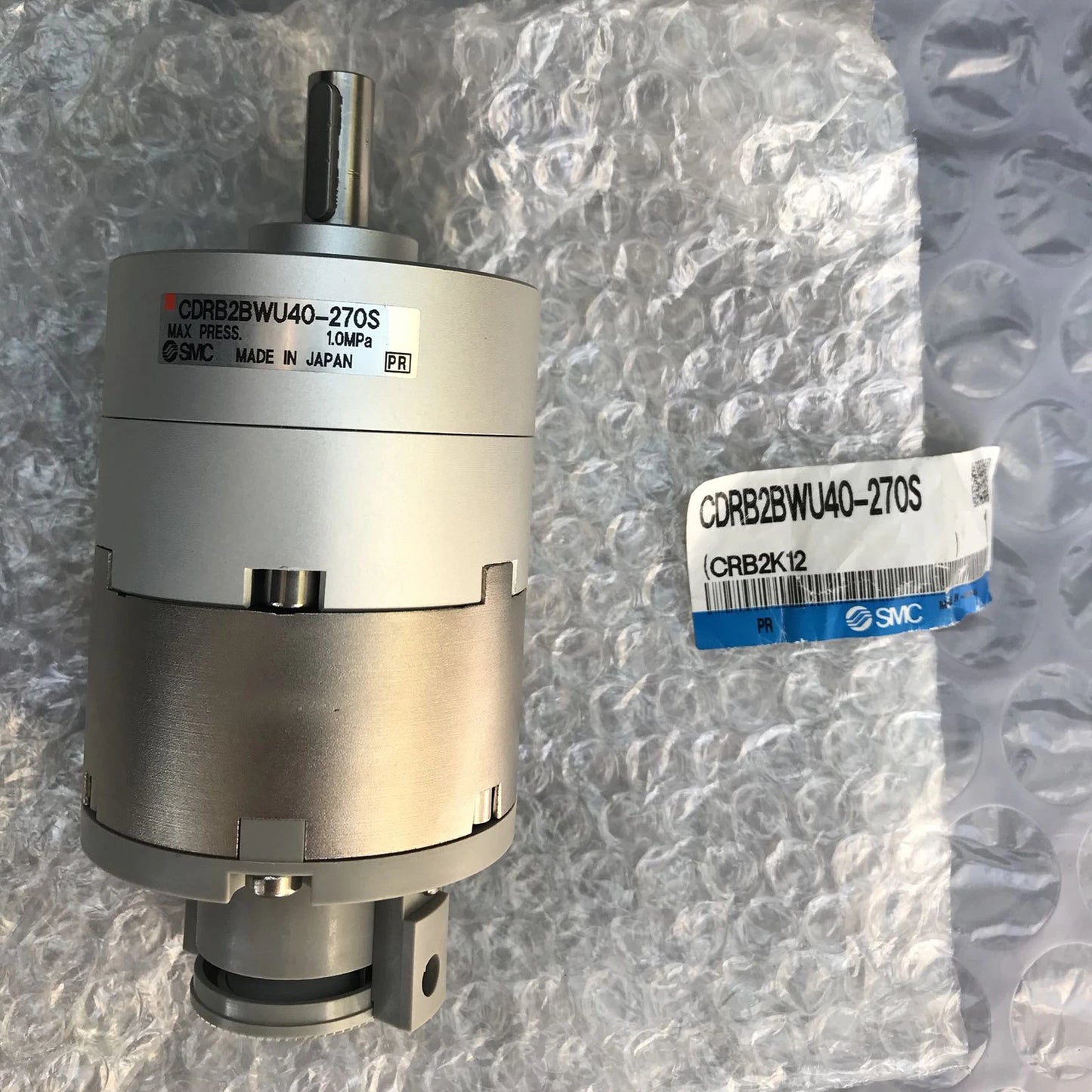 ONE   SMC CDRB2BWU40-270S rotary swing cylinder spot stock #P