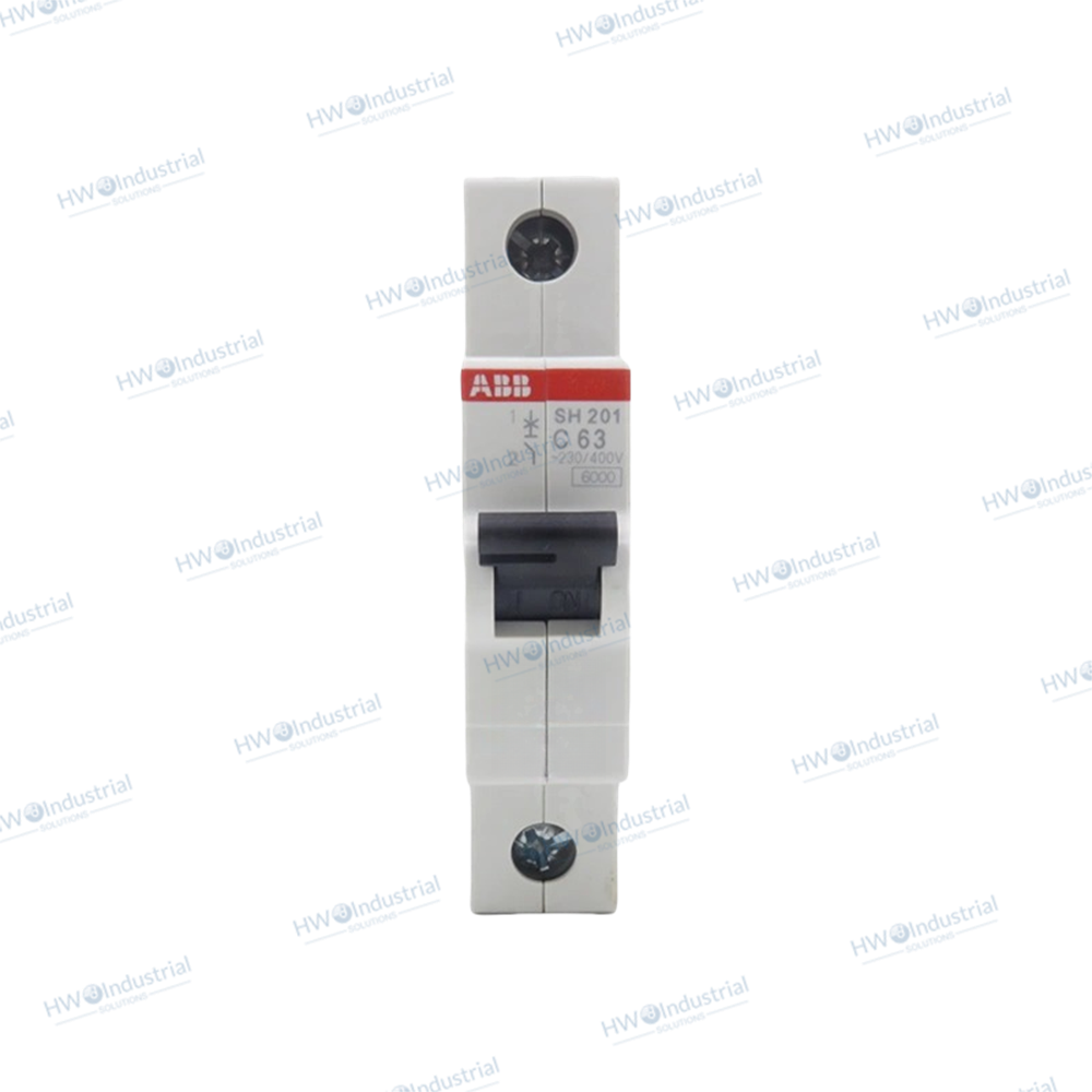 1Piece ABB 1P C-type Circuit Breaker SH201 Series 2A 3A 4A 6A10A 16A 20A 25A 32A