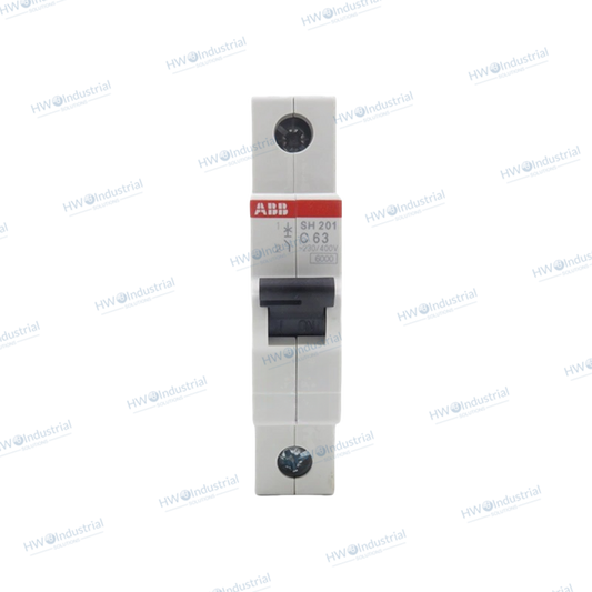 1Piece ABB 1P C-type Circuit Breaker SH201 Series 2A 3A 4A 6A10A 16A 20A 25A 32A