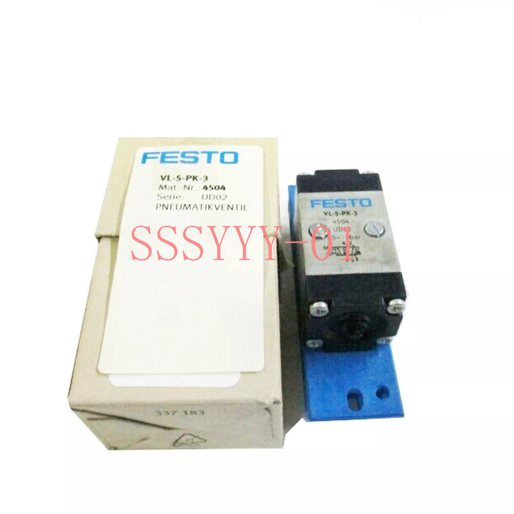 1PCS FOR FESTO VL-5-PK-3 4504 Pneumatic Control Valve