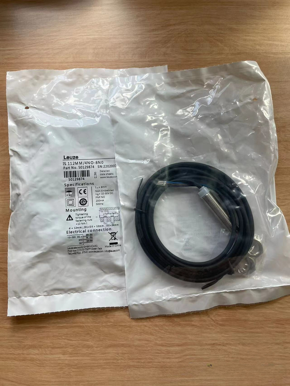 1pcs  Leuze IS 112 MM/4NO-8N0 50129874 Sensor