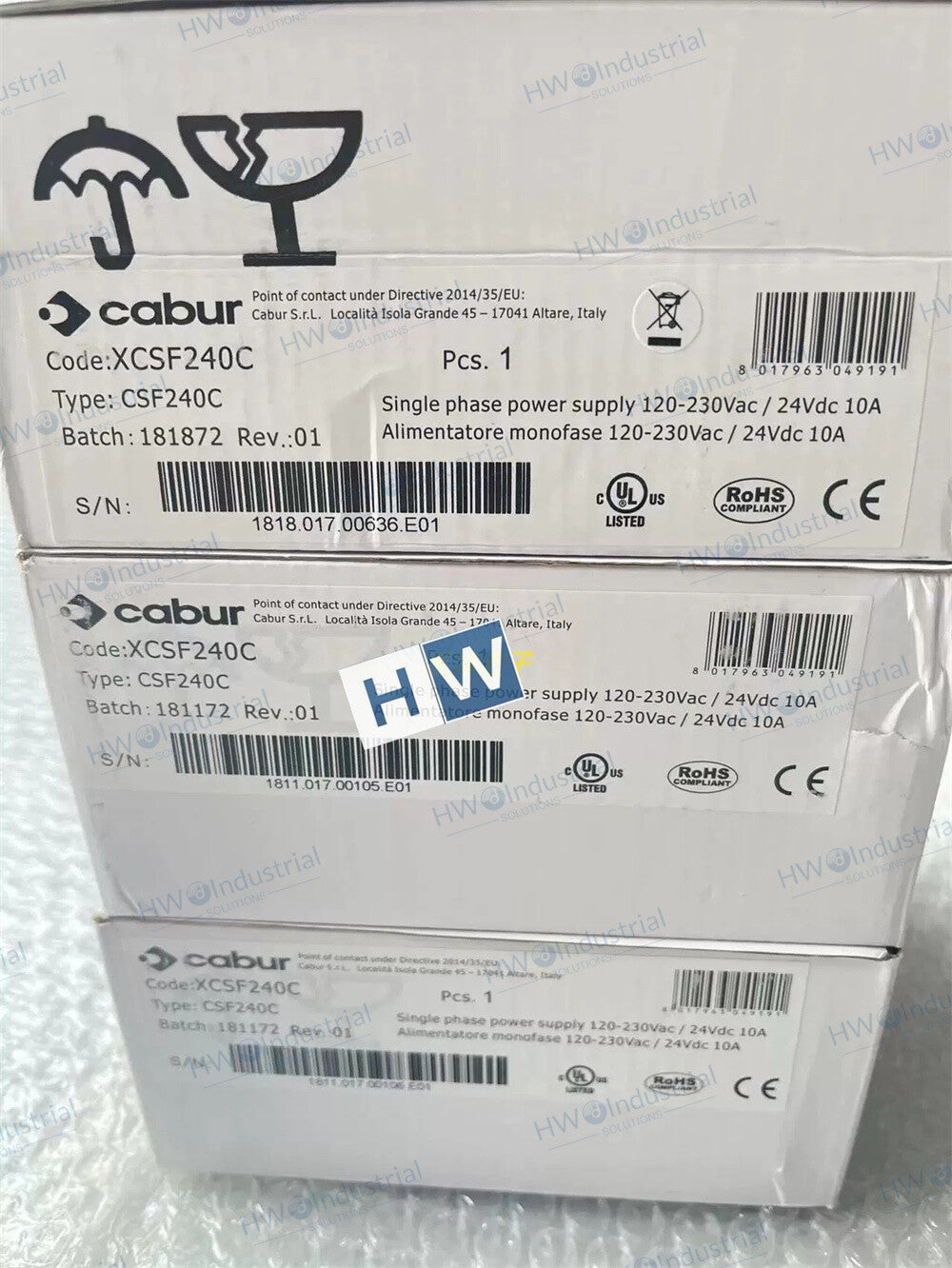 1/piece XCSF240C Rail Switch Power Supply