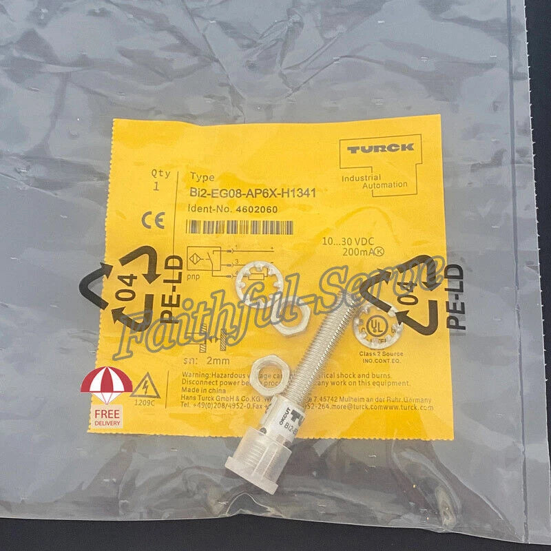 1x Proximity Switch Sensor For Turck Bi2-EG08-AP6X-H1341 PNP 10-30VDC