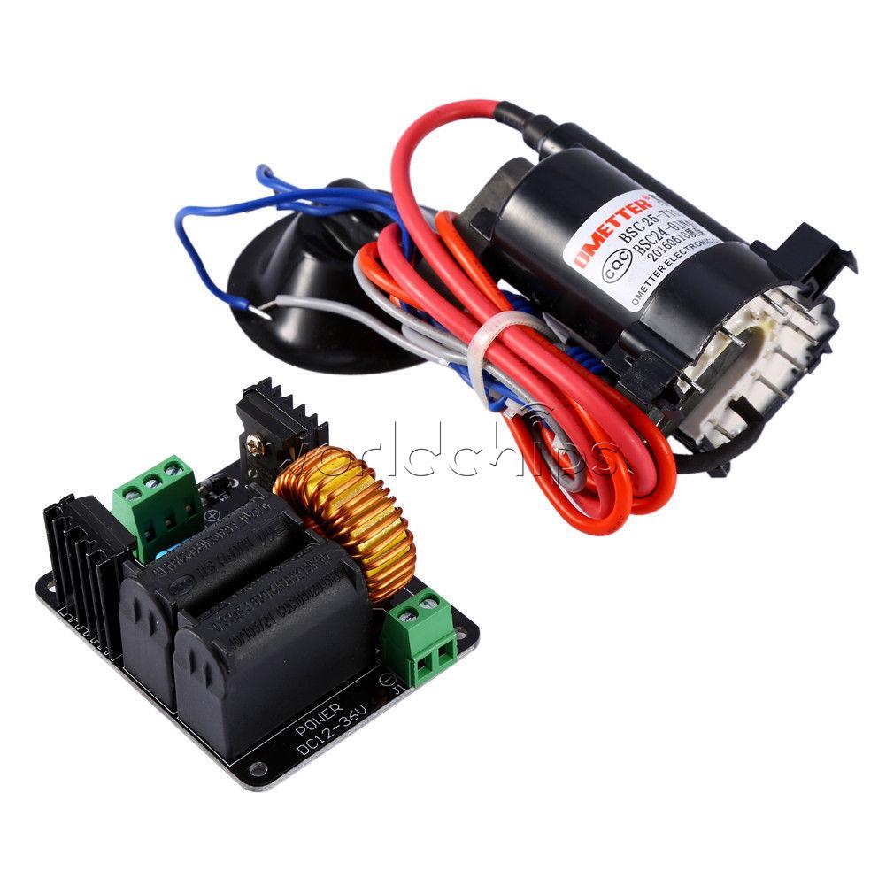 ZVS Tesla Coil Flyback Driver/Marx Generator/Jacob'ladder Ignition Coil 12-36V