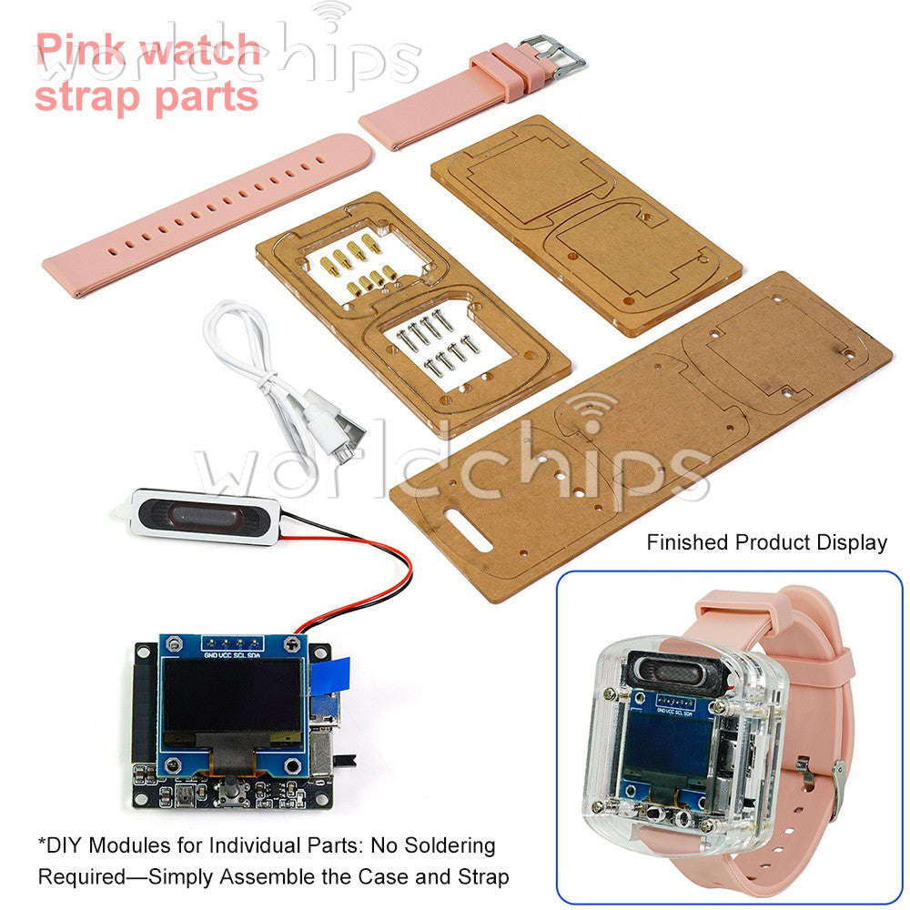 Xiaozhi AI Voice Wrist Watch DIY kit AI Dialogue Development Board ESP32S3N16R8