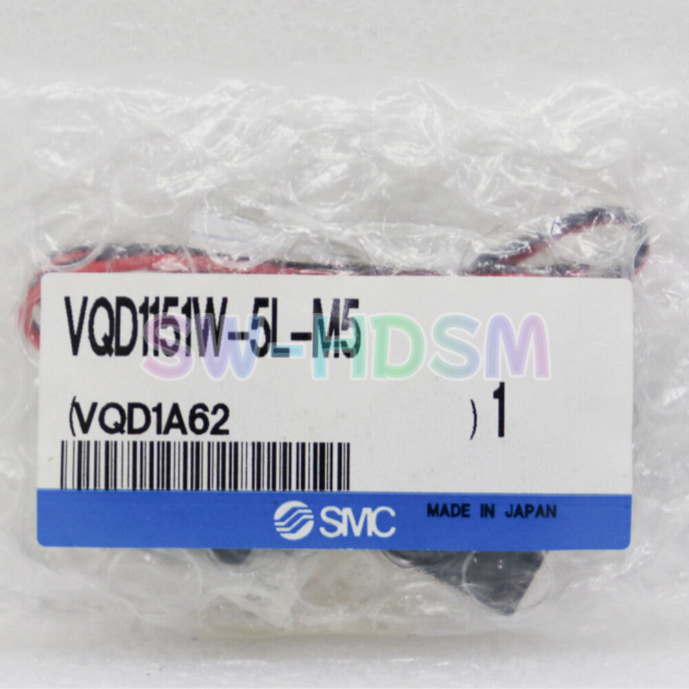 1PCS  For SMC VQD1151W-5L-M5 Solenoid Valve VQD1151W5LM5 freight free