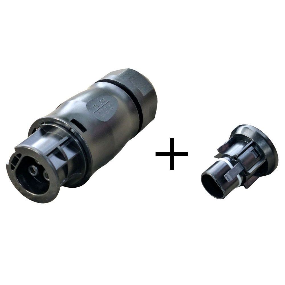 1/3 Set Connector 3-Pole Waterproof Connection Replacement Part High Quality