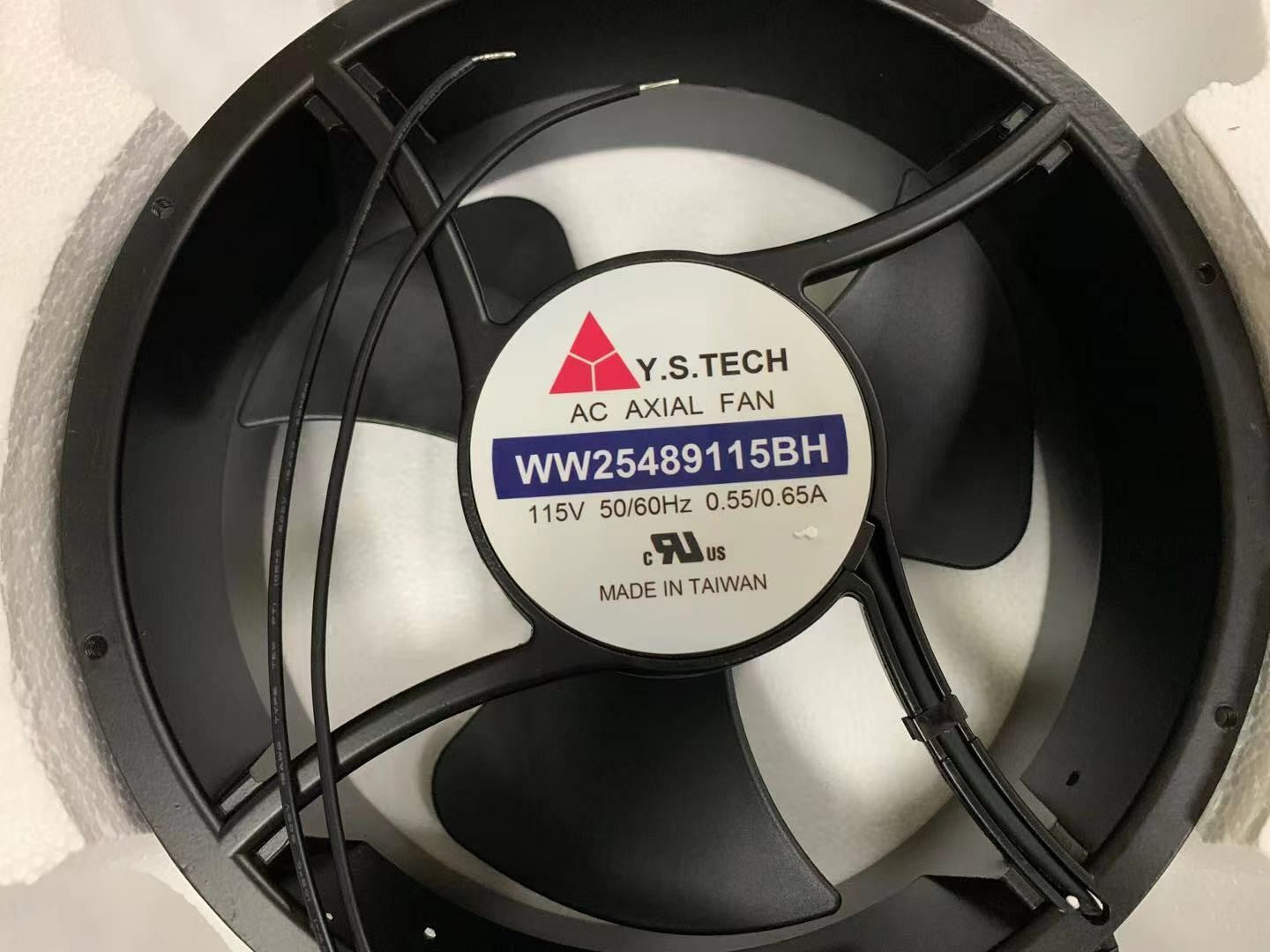 1pc Y.S TECH WW25489115BH 254*254*89 115V 50/60HZ cooling fan