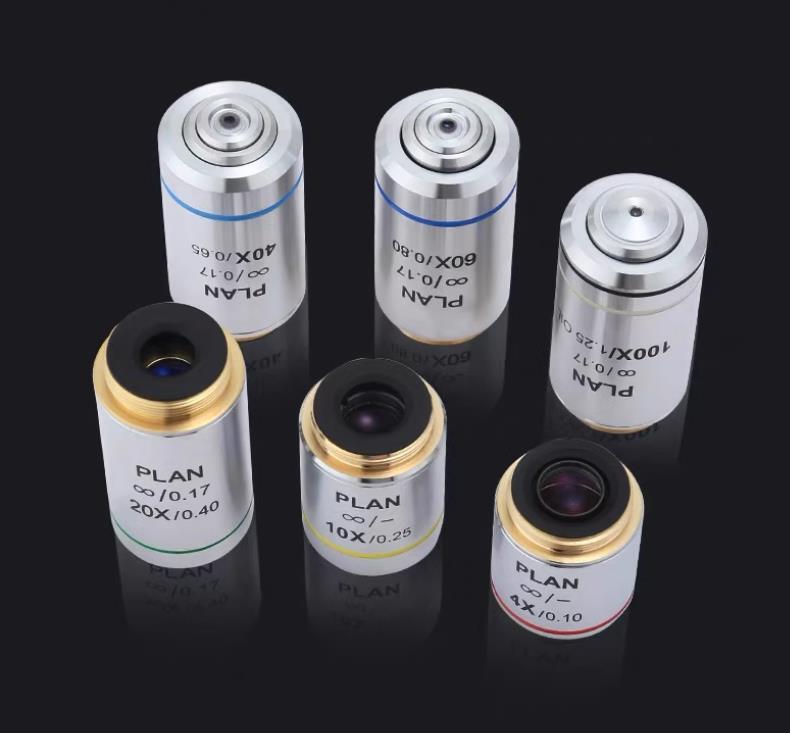 Half Complex Achromatic Bioluminescence Objective Lens PLAN Replacements Olympus