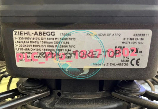 1PCS   ZIEHL-ABEGG FN035-4DW.0F.A7P2 Cooling Fan Fast delivery