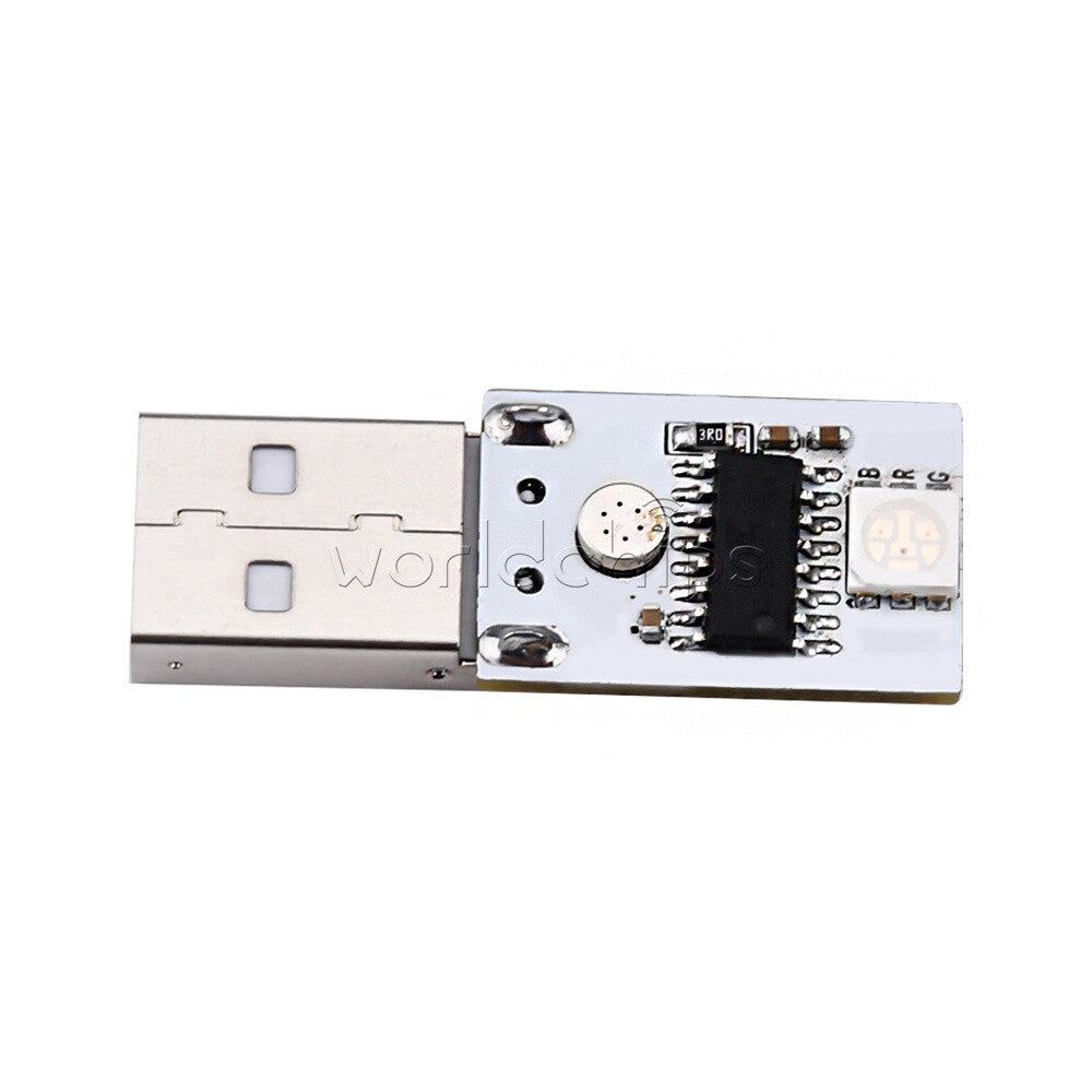 10PCS DC 5V USB LED Intelligent Voice Control Small Night Light Module 6 Colors