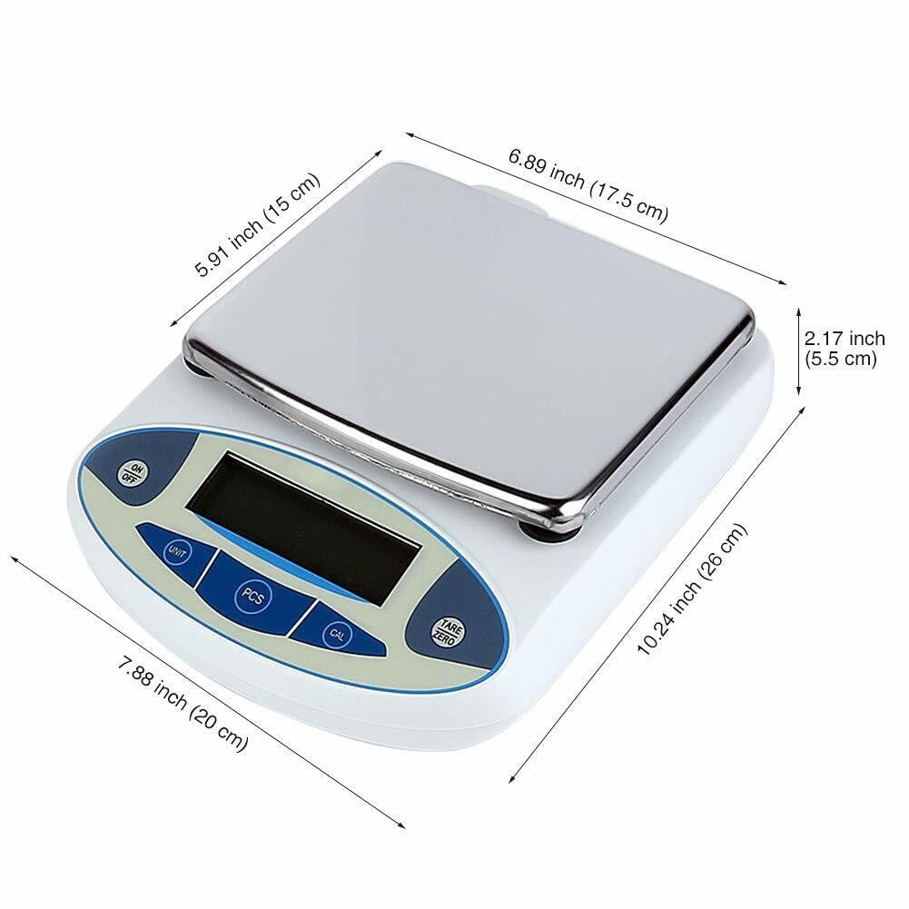 30kg/0.1g Analytical Electronic Balance Lab Digital Balance Scale High Precision