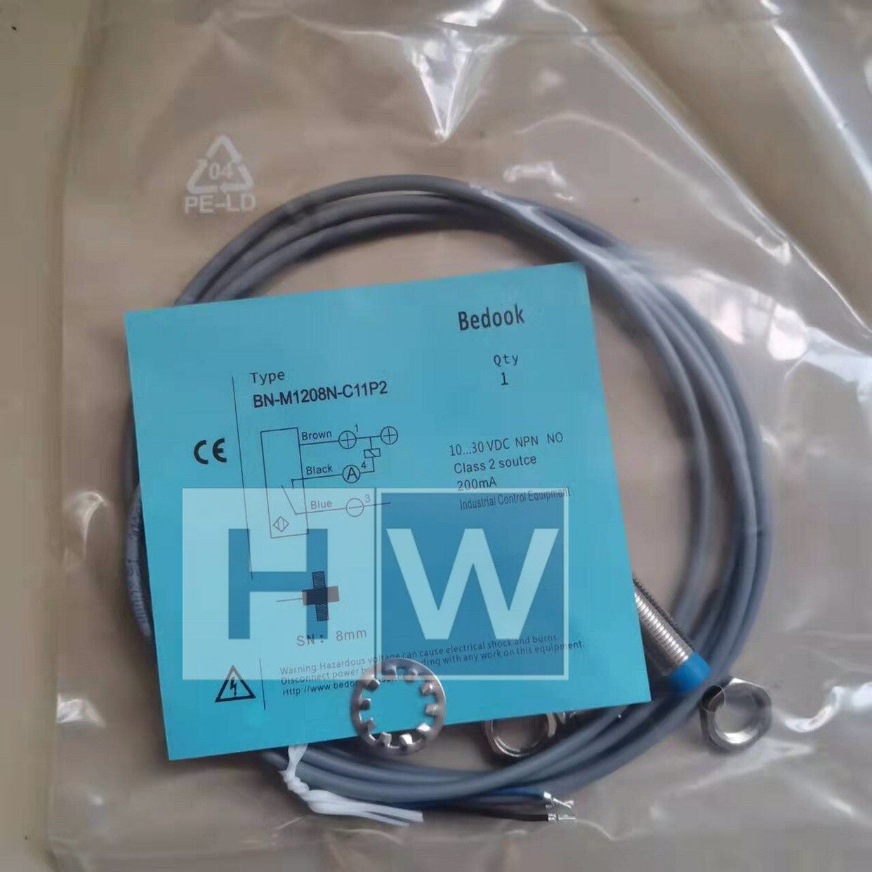 1PC BN-M1208N-C11P2 Bedook Proximity Switch Sensor
