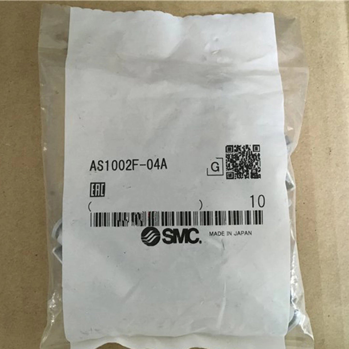 10pc  SMC AS1002F-04A Throttle valve Free ship  #P