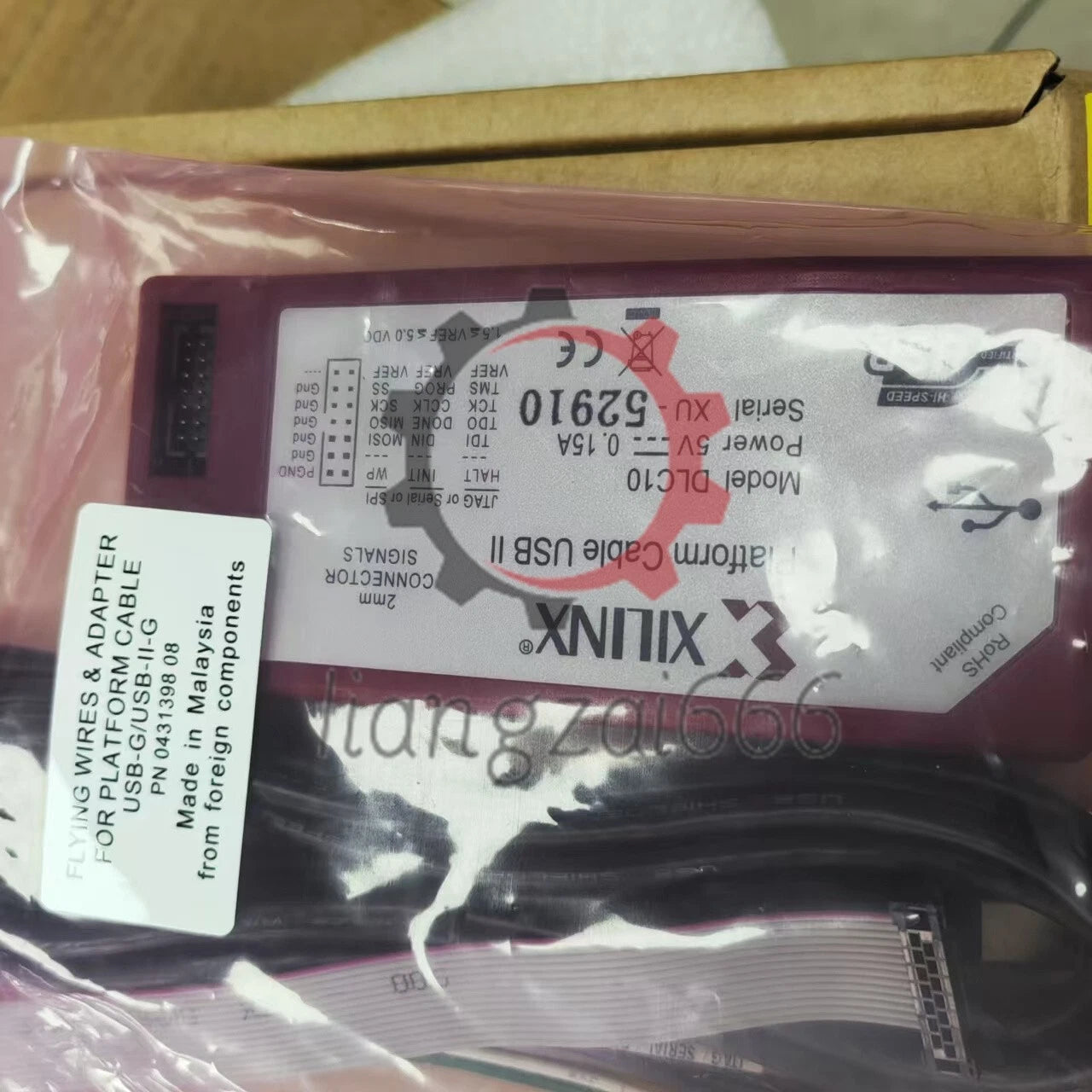 XILINX DLC10 Platform Cable USB II HW-USB-II-G Free shipping #P