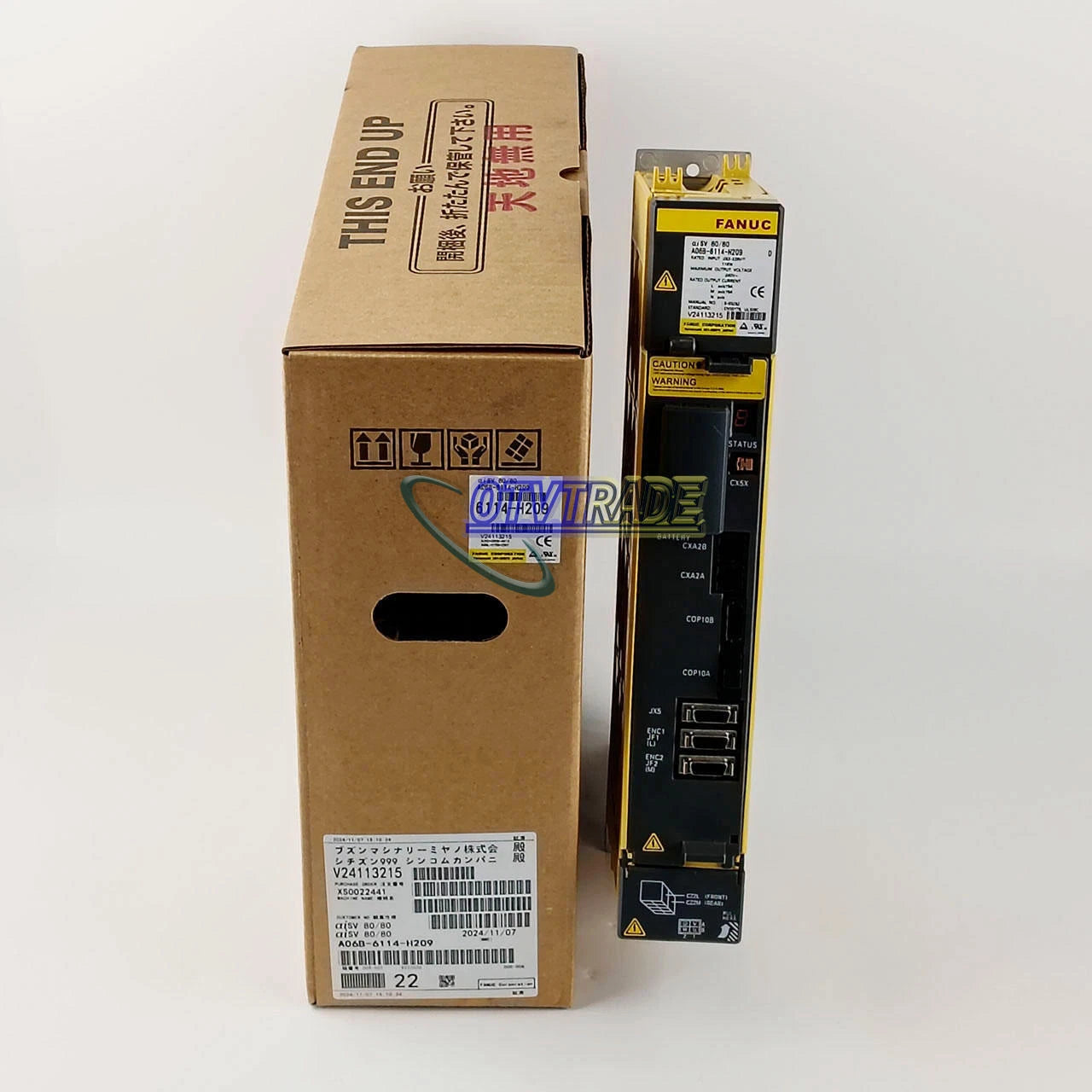ONE  Fanuc SERVO AMPLIFIER A06B-6114-H209 #P