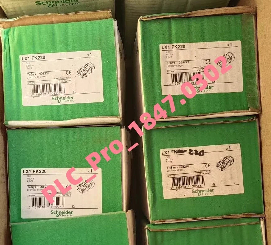1PCS  Schneider LX1FK220 F Series Contactor coil 220V 40-400Hz  Fast delivery