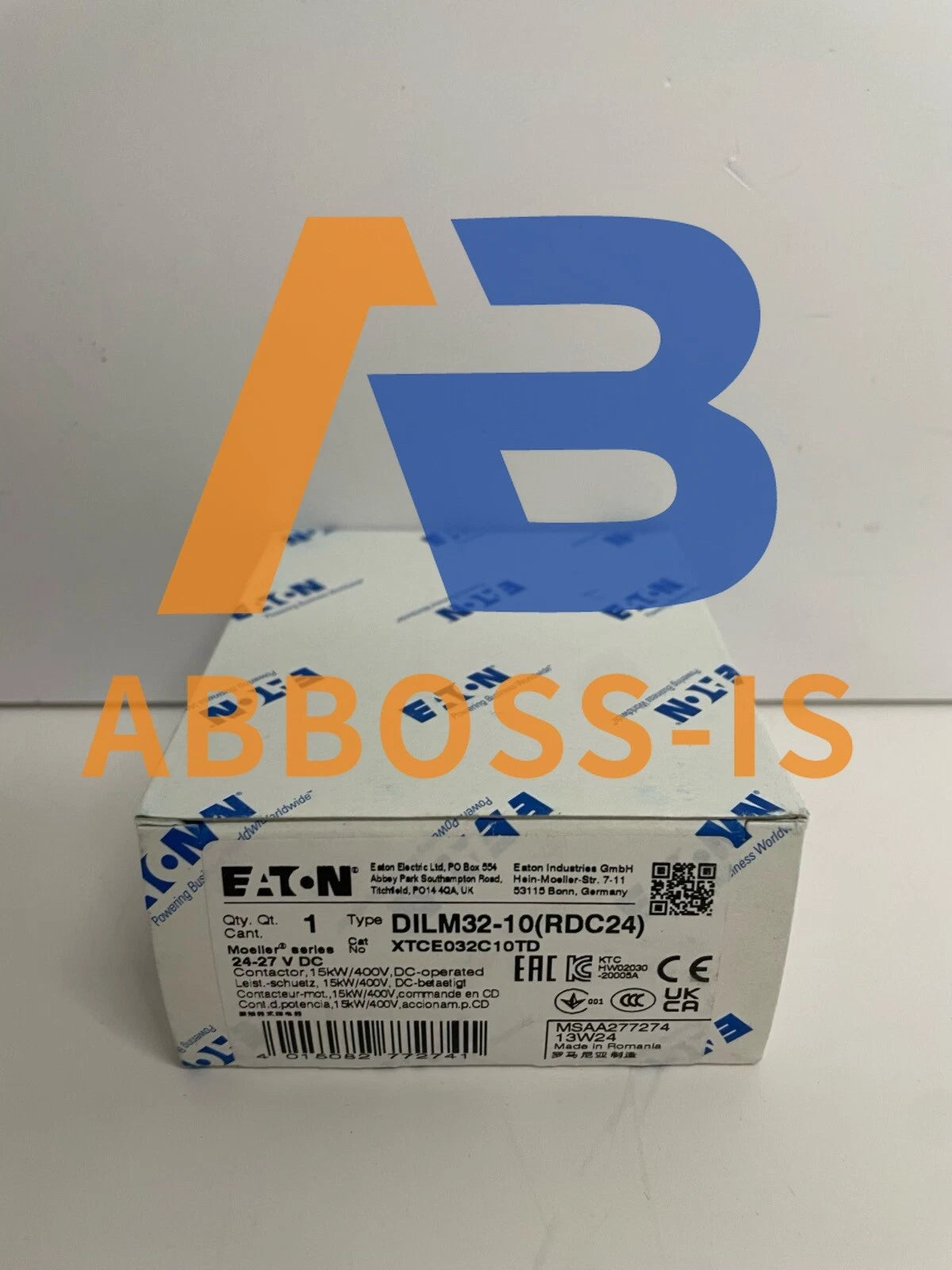 Eaton DILM32-10(RDC24) Contactor #P