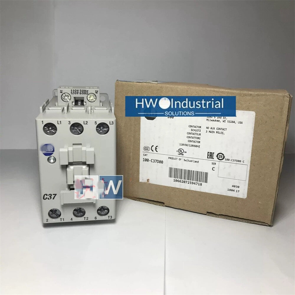1/piece  100-C37*00 100-C37D00 110V-120V Contactor