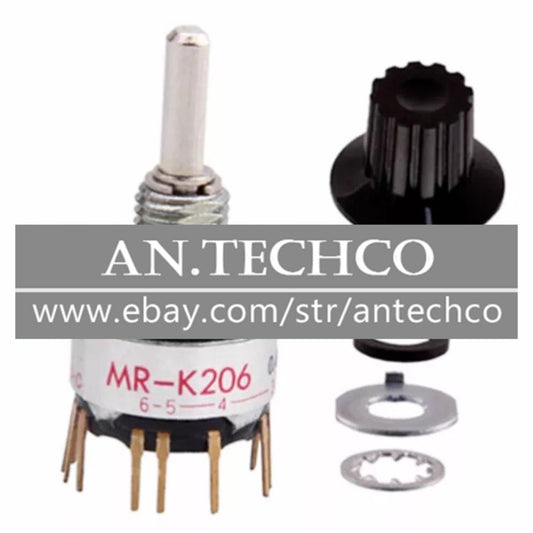 1 of MRK206 MR-K206 MRK-206 replace NKK rotary band switch handwheel dedicated