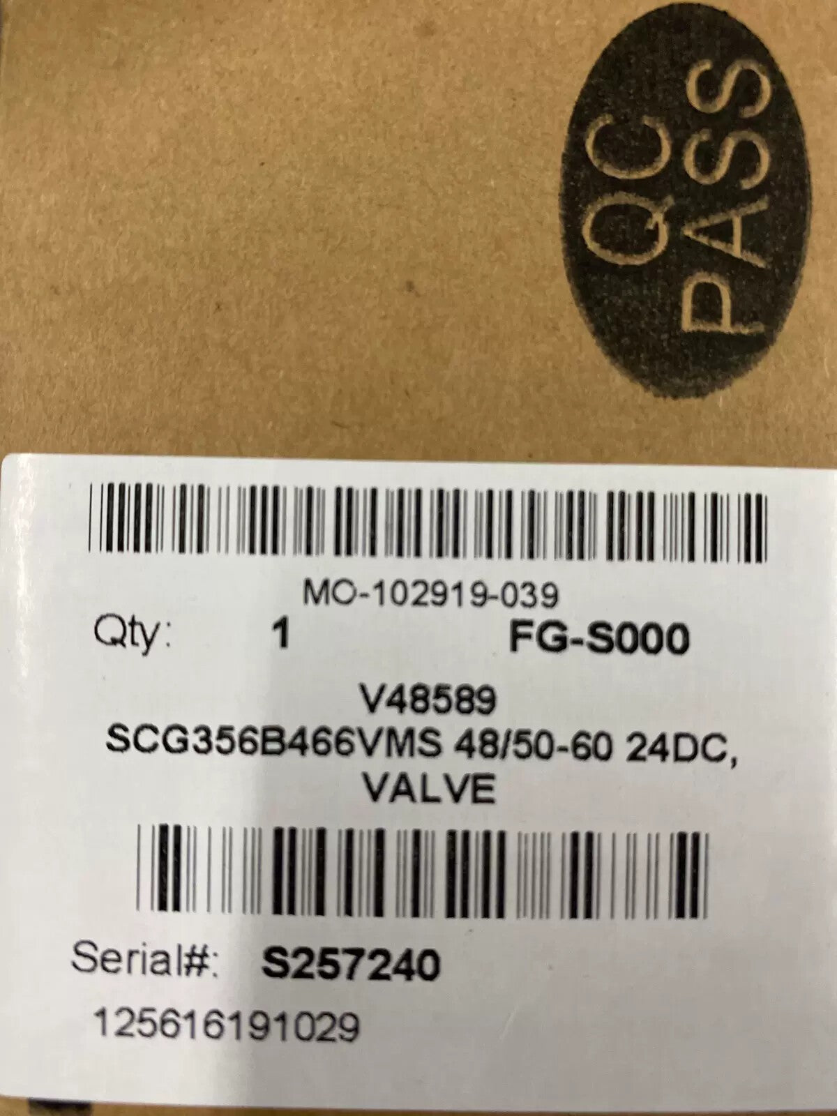 1PCS  FIT FOR SCG256B434V Solenoid Valve