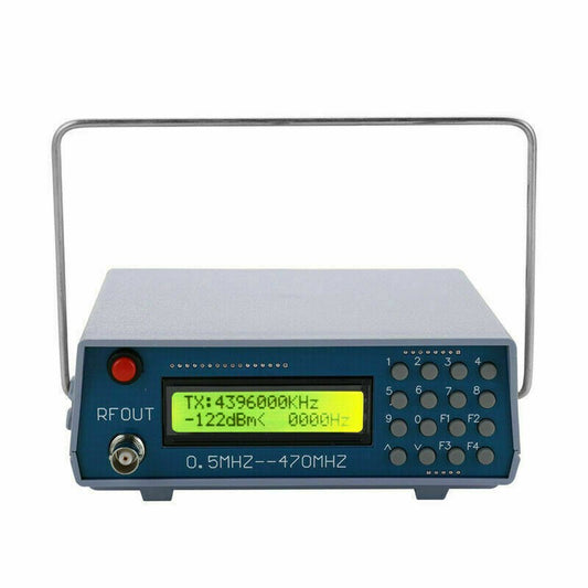 0.5Mhz-470Mhz RF Signal Generator Meter Tester For FM Radio Walkie-Talkie Debug
