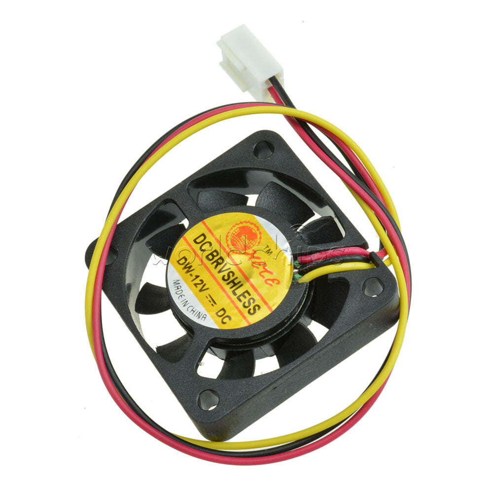 10Pcs 3-Pin Computer CPU Cooler Cooling Fan PC 4cm 40x40x10mm DC12V Module