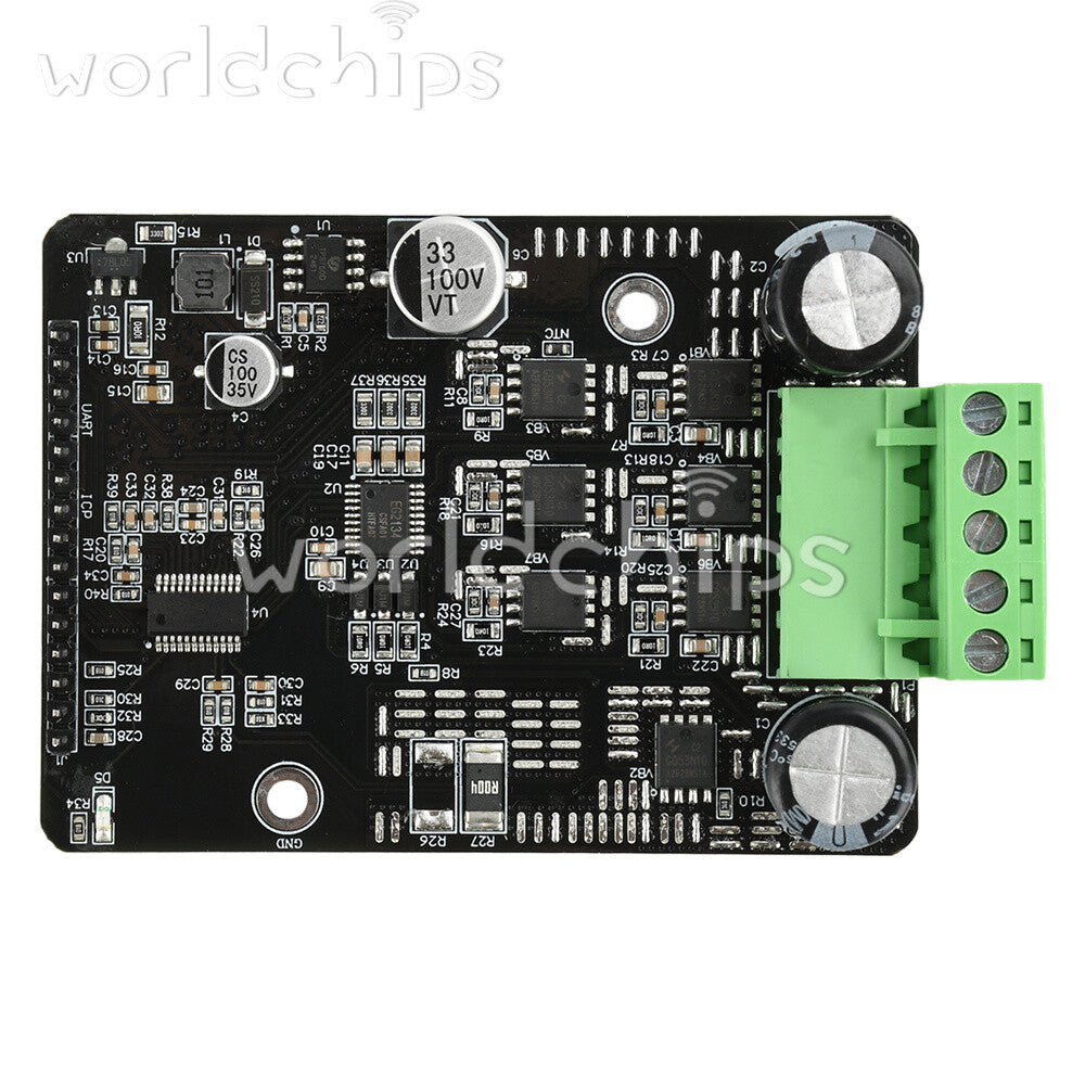 DC 6-80V BLDC 3-Phase DC Brushless Motor Controller 1600W 50A PWM Motor Driver