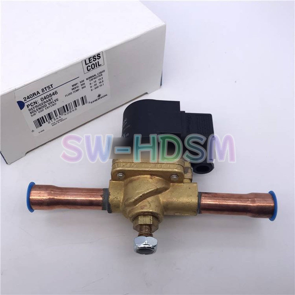 1PCS  for EMERSON COPELAND Solenoid Valve 240RA8T5T 240RA 8T5T Freight Free