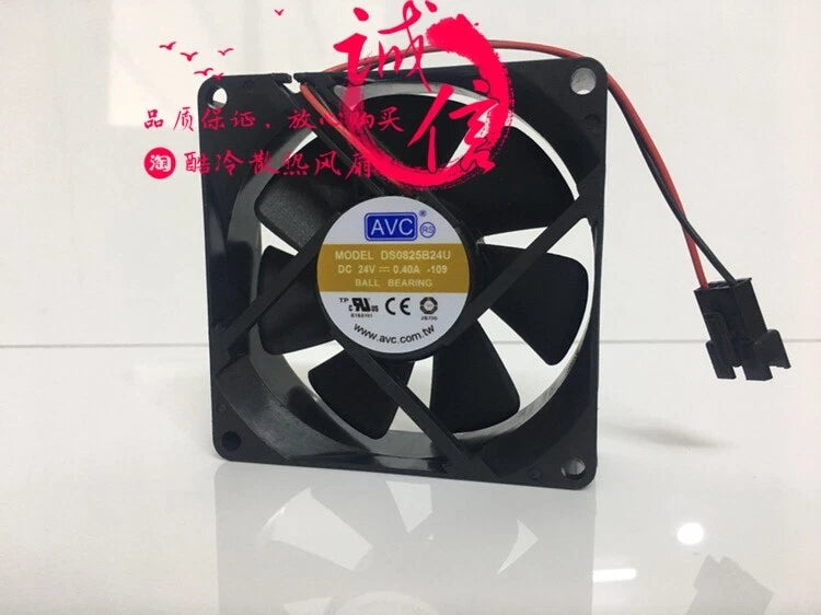 1PCS AVC DS08025B24U-109 cooling fan 24V 0.40A 80*80*25mm 2wire