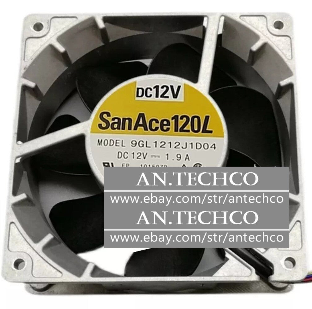 SANYO 9GL1212J1D04 12038 12CM 12V 1.9A case high airflow cooling fan