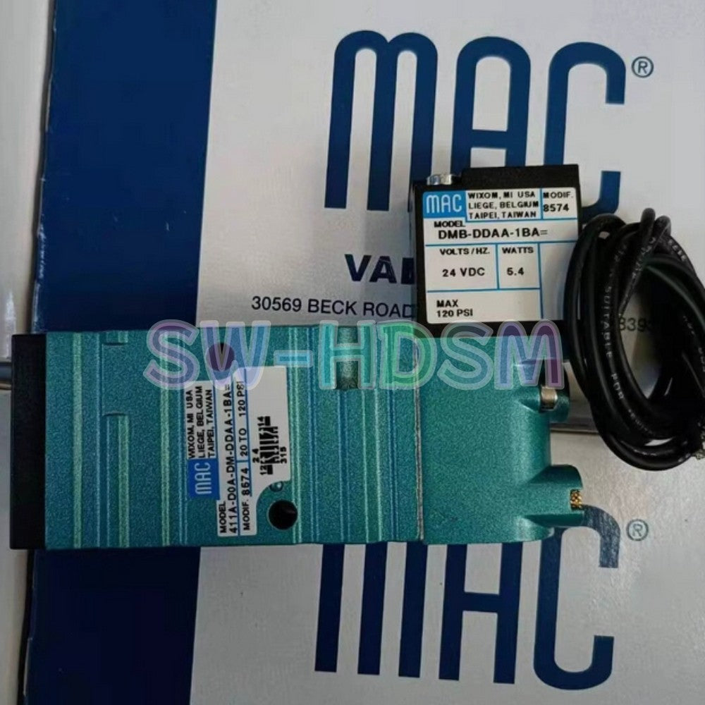 1PCS  for Mac Solenoid Valve 411A-DOA-DM-DDAA-1BA Freight Free