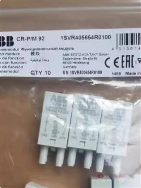 Pack/10pcs  ABB Relay LED Plug-in Red Protection Module CR-P/M 92 110-230VAC/DC