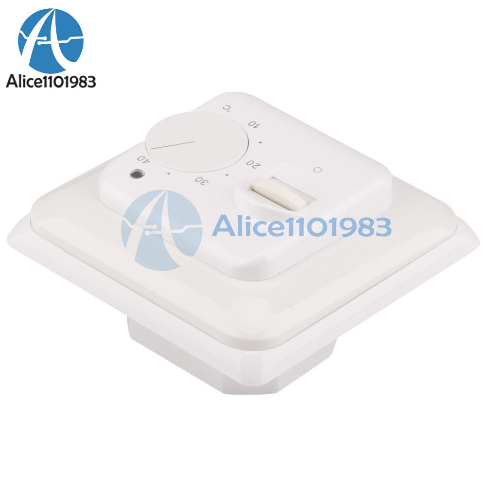 230V 16A Room Floor Heating Thermostat Temperature Control Switch W/NTC Sensor