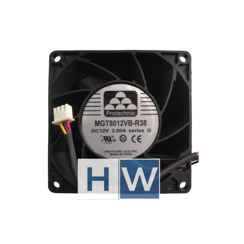 1PC MGT8012VB-R38 DC12V 2.80A 8CM 3-wire Waterproof Cooling Fan