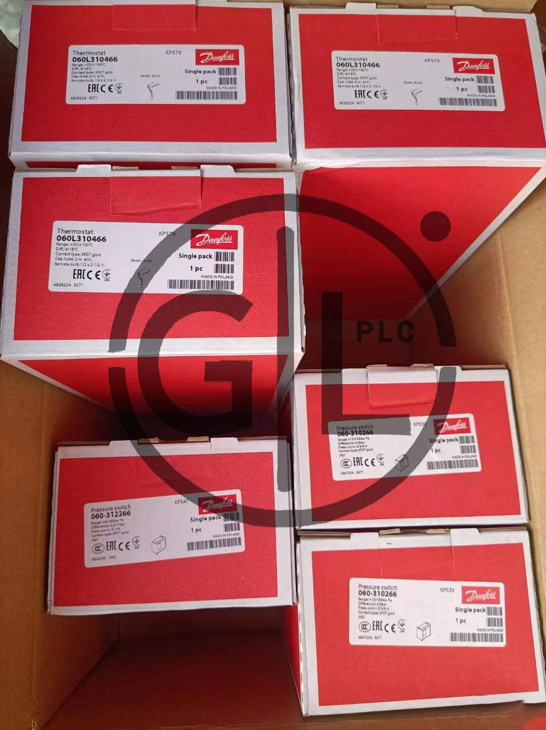 1pcs  Danfoss Pressure Switch KPS43 060-312066 060-3120 Fast Ship #P